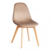 Стул Cindy Soft/Синди Софт (мод. C1021F1-1) коричневый/натуральный